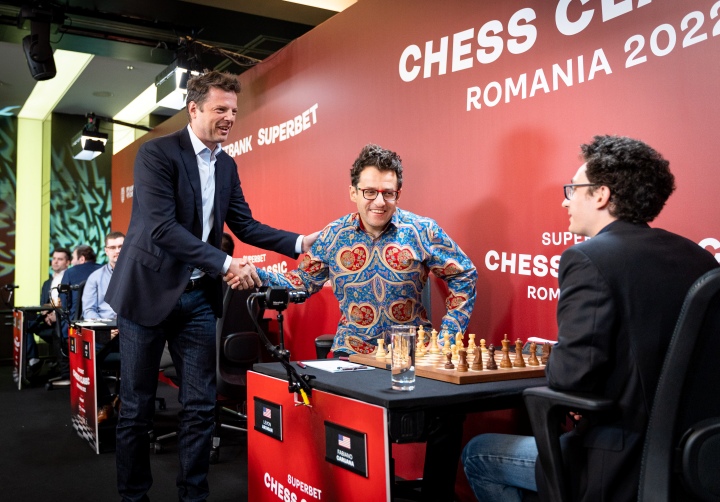 Superbet Chess Classic România: Remiză între