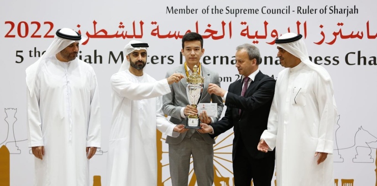 Nodiberk Abdusattorov wins Sharjah Masters 2022