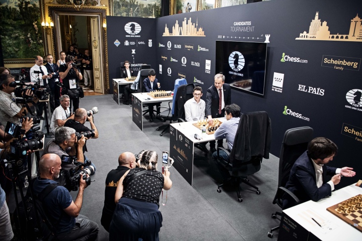 World Chess Championship 2023 Round 2 As It Happened: Ian Nepomniachtchi  with black beats Ding Liren to take lead