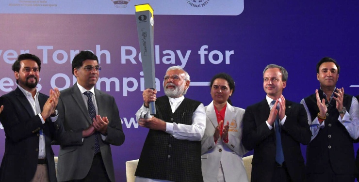 Chess Olympiad 2022: Torch Relay For Chess Event Reaches Tamil Nadu's  Madurai