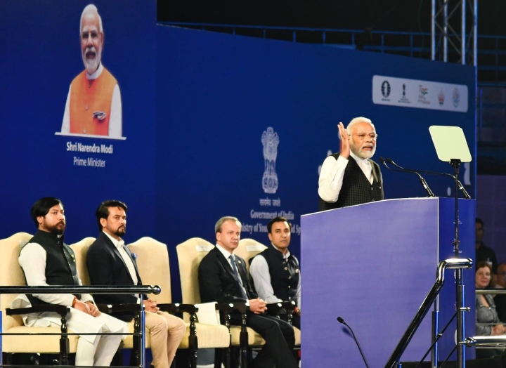 PM launches 1st ever Chess Olympiad Torch Relay