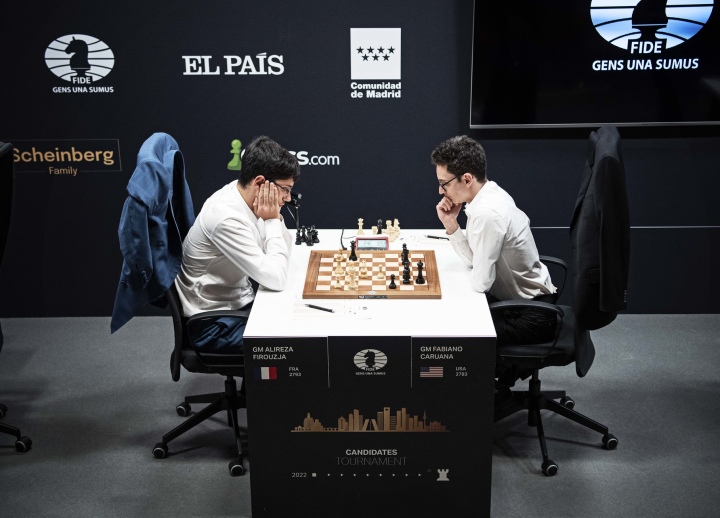 Caruana and Nepomniachtchi shine in R1 of the FIDE Candidates Tournament –  Chessdom