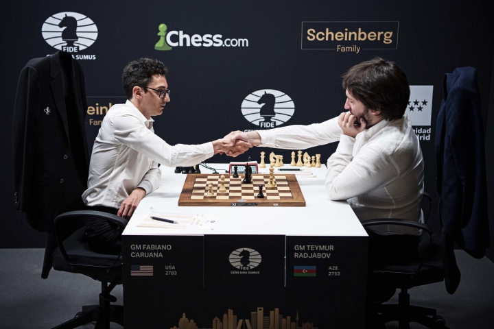 Caruana leads Grunge Candidates Tournament