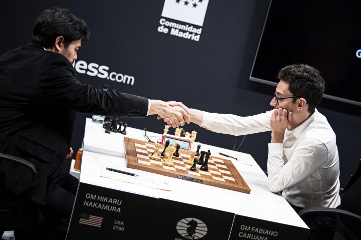 Round eight report: Nakamura stages a major upset as Rapport