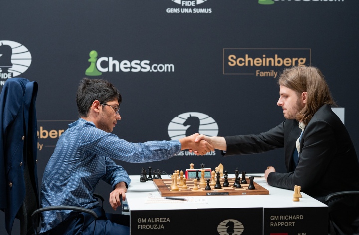 FIDE Candidates Tournament 2022, Richard Rapport VS Alireza Firouzja