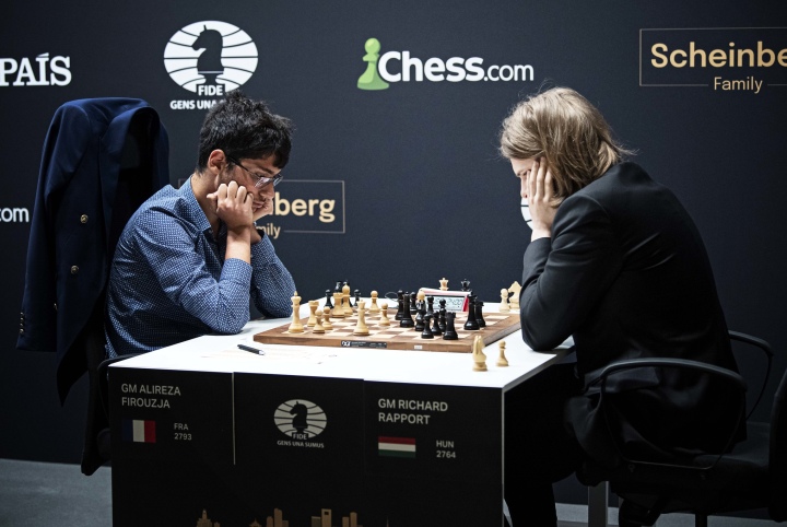 Firouzja grabs sole lead as Nakamura plays catch up with 7.5/9