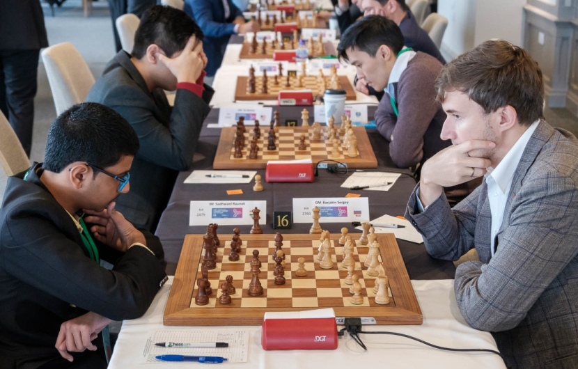 Gunpowder fireworks in Round 9 of FIDE Grand Swiss - Schach-Ticker