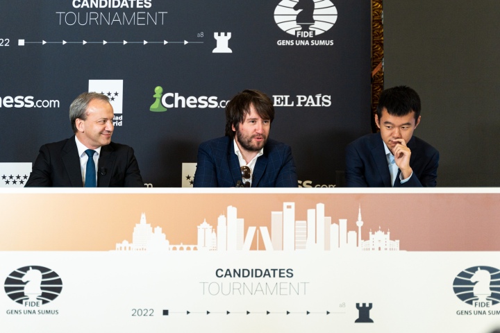 Ding Liren's First Success at FIDE Candidates Tournament