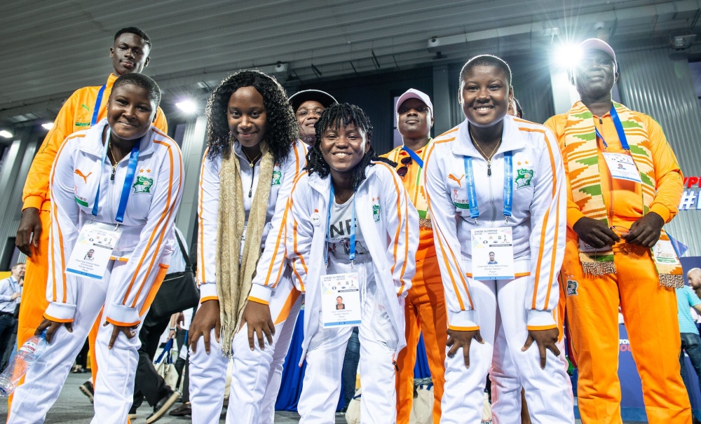 A knight wearing dhoti, shirt with folded hands is the 44th Chess Olympiad  mascot