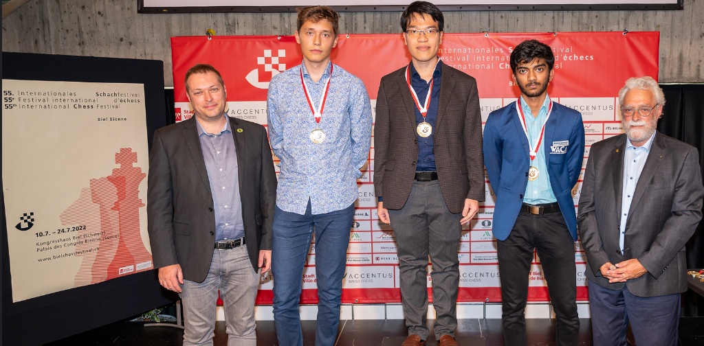 Winners crowned at 2022 Biel Chess Festival