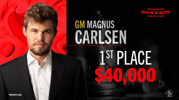 World Champion Magnus Carlsen Joins SuperUnited Rapid & Blitz Croatia for  the Third Leg of the 2022 Grand Chess Tour in Zagreb