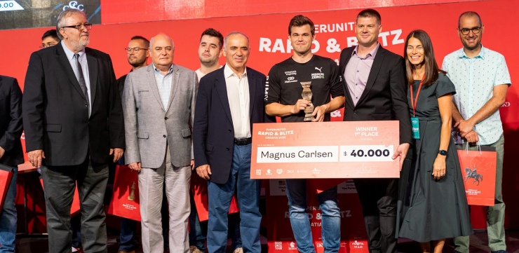 Magnus Carlsen wins 2022 SuperUnited Rapid and Blitz