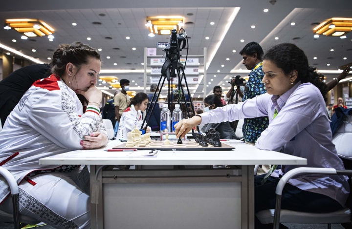 The winners of the 44th Chess Olympiad (Women's Tournament