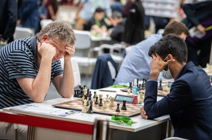 International Chess Federation on X: 16-year-old Indian star Gukesh D wins  his 5th game in a row, this time against Alexei Shirov! Gukesh was one of  the torchbearers during the opening ceremony