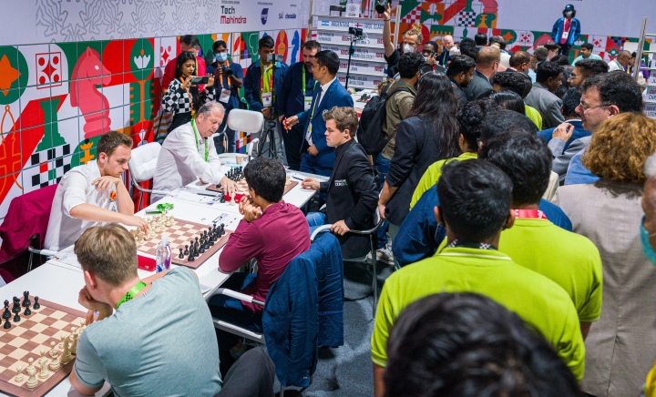 The winners of the 44th Chess Olympiad (Women's Tournament)