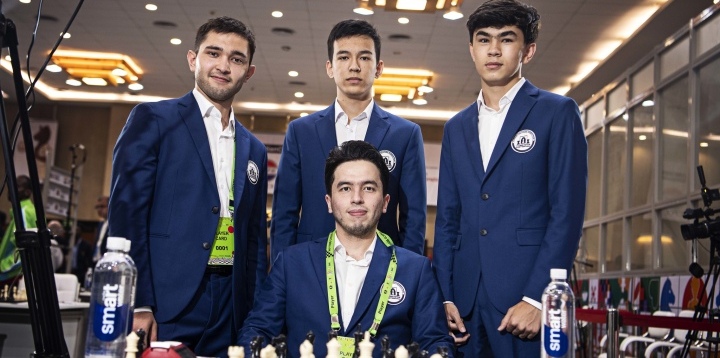 Uzbek kids lead 44th Chess Olympiad