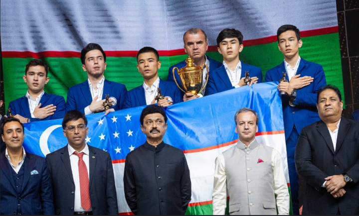 Chess Olympiad 2022: Uzbekistan kids surprise winners; Armenia gets silver,  while India B snatch bronze - myKhel