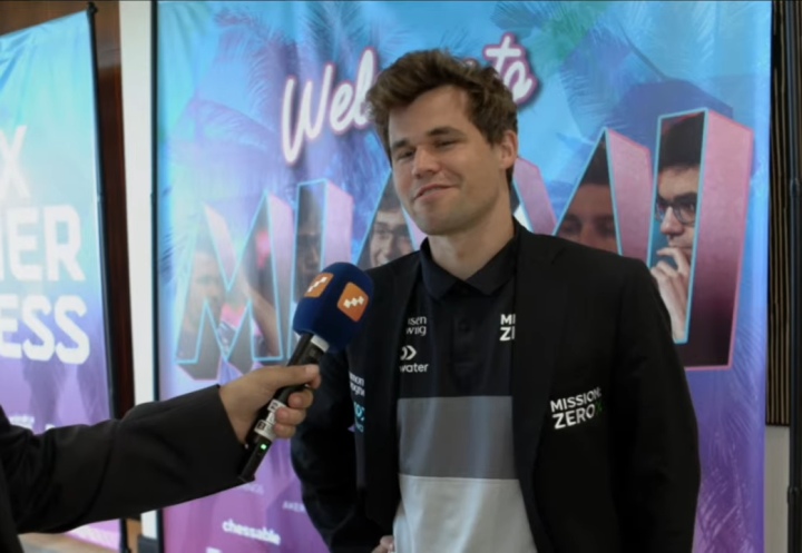 3 Americans Lead In Norway; So, Giri Pick Up First Wins; Carlsen