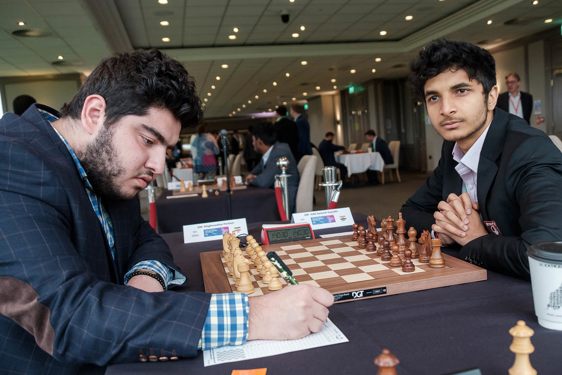 The atmosphere when Vidit Gujrathi took on Hikaru Nakamura