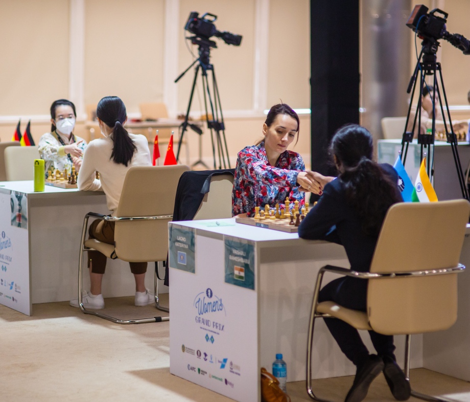 FIDE WGP Astana: Goryachkina and Paehtz lead the dance