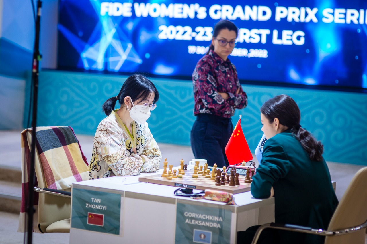 Astana  WGP: Goryachkina and Zhu Jiner extend their lead