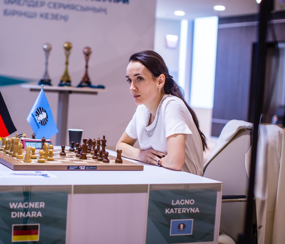 FIDE WGP Astana: Kateryna Lagno joins the lead