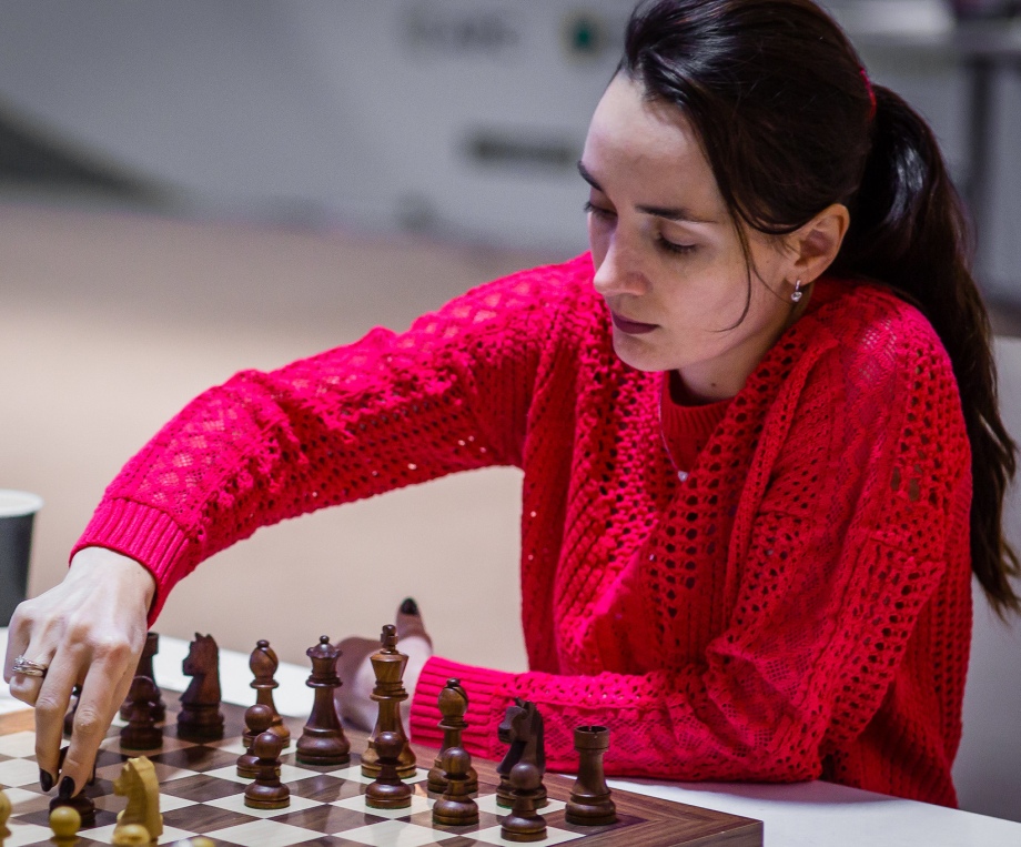 FIDE WGP: Kateryna Lagno takes the lead in Astana