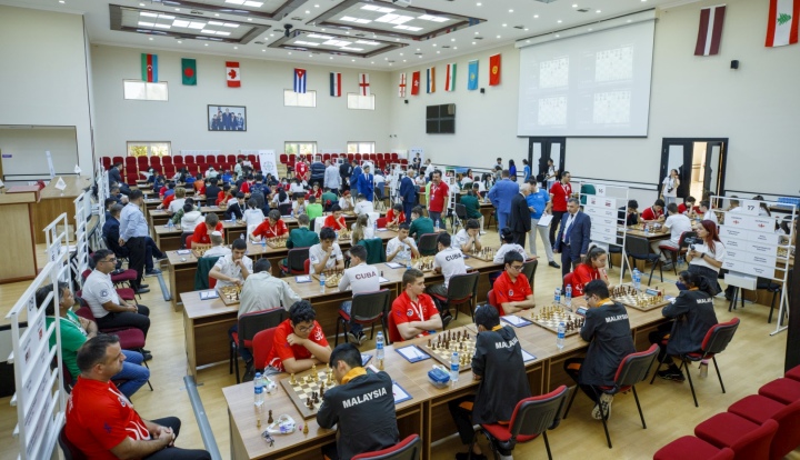 FIDE World Youth U16 Olympiad - ROUND 1 