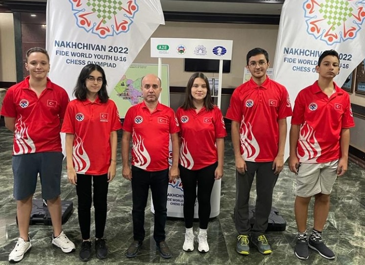 Turkey triumphs at the FIDE World Youth U-16 Chess Olympiad 2022