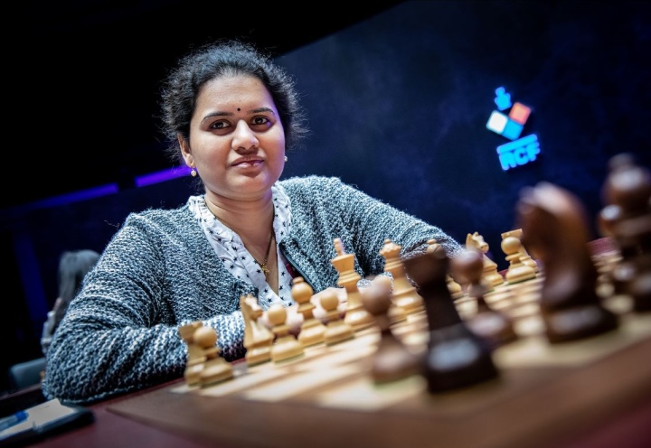 FIDE Women's Grand Prix: Harika draws with Muzychuk in final round;  finishes 7th