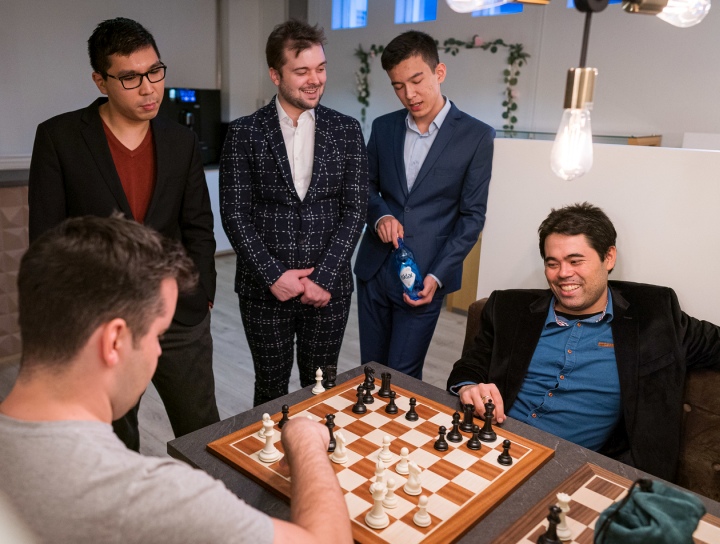 Grand Swiss 4: Magnus Carlsen's great escape