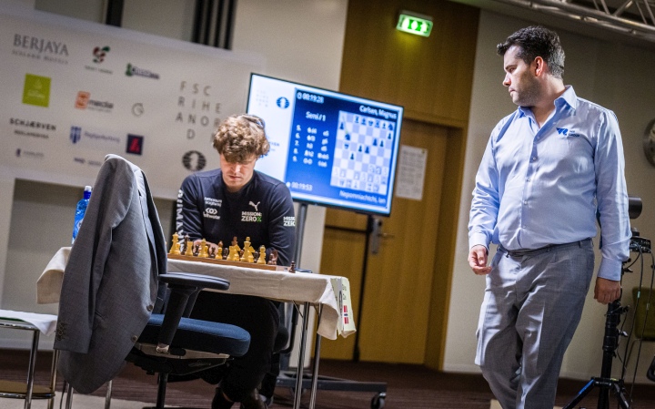 Tata Steel 12: Abdusattorov on brink as Carlsen misses win