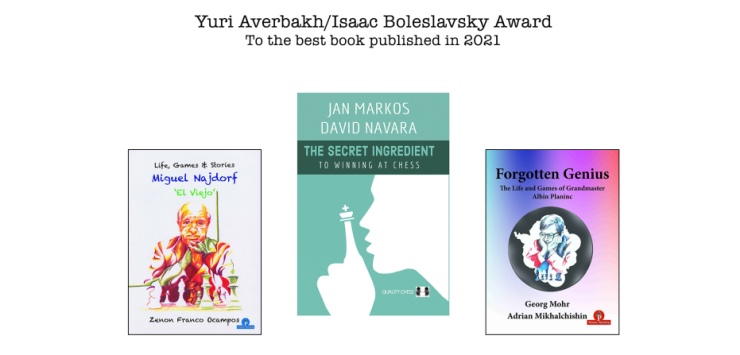 "The Secret Ingredient" wins the Averbakh-Boleslavsky Award 2021