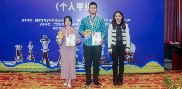 Dai Changren and Tan Zhongyi win Chinese Championships