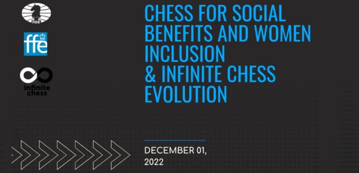 Chess for Social benefits and Women inclusion Conference set for December 1 