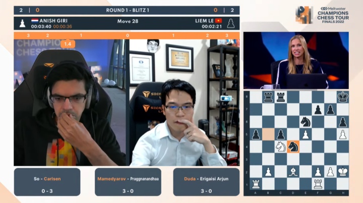 Anish Giri - Meltwater Champions Chess Tour 2022