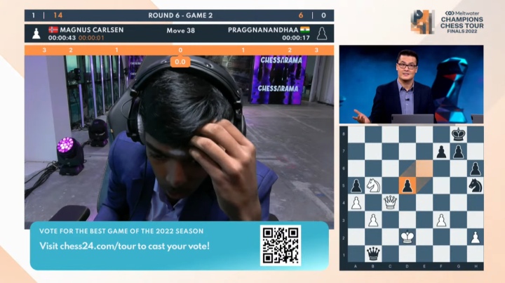 Magnus Carlsen crowned 2022 Tour Finals champion with a round to spare