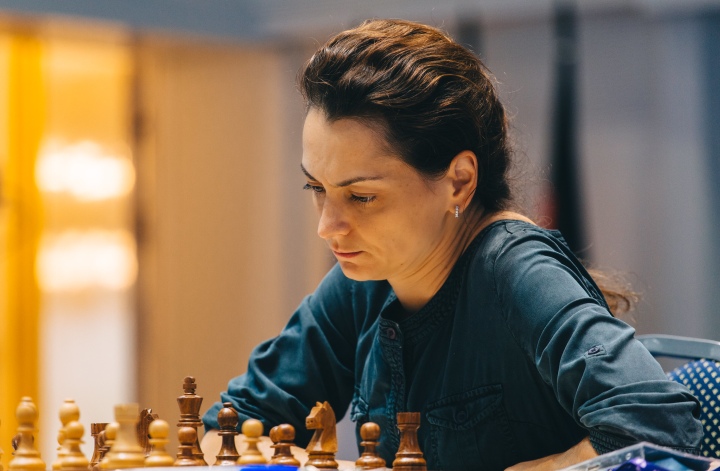 St. Petersburg, Russia - December 29, 2018: Grandmaster Aleksandra