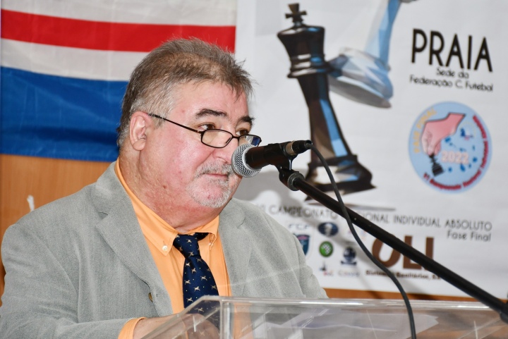 Dr Carlos Monteiro. 2022 Cape Verde Champion