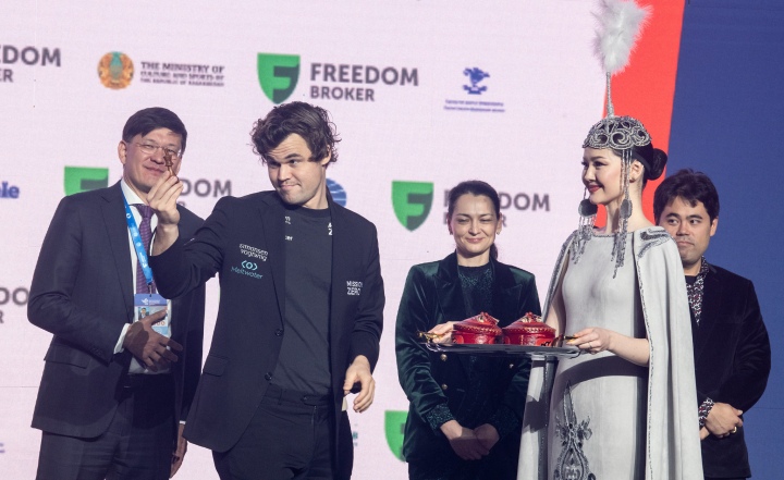 Magnus Carlsen and Kateryna Lagno are World Blitz Champions