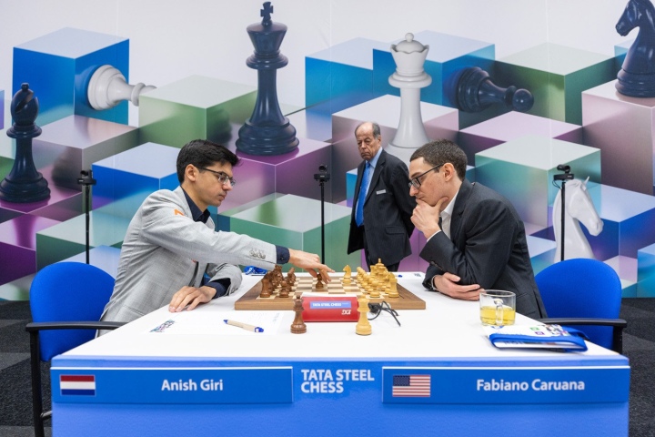 Nodirbek Abdusattorov remains the sole leader of Tata Steel Masters 2023 –  Chessdom