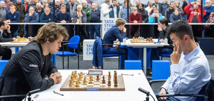 Gukesh D plays out draw with Magnus Carlsen in Rd 9 of Tata Steel