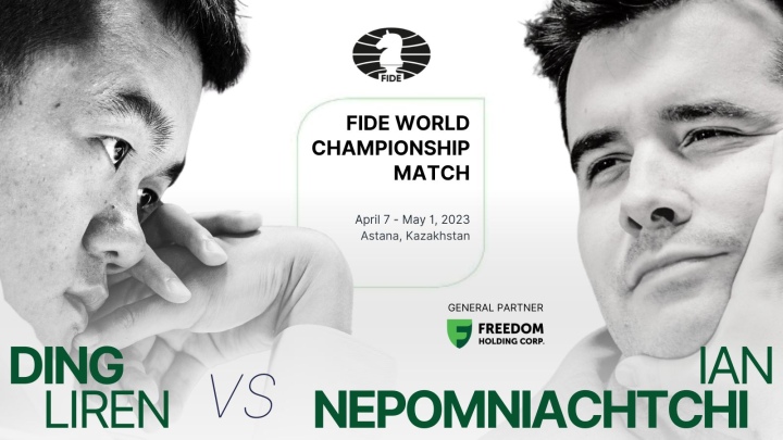 Battle of Minds: First Game in World Chess Championship between  Nepomniachtchi and Ding Ends in Draw - The Astana Times