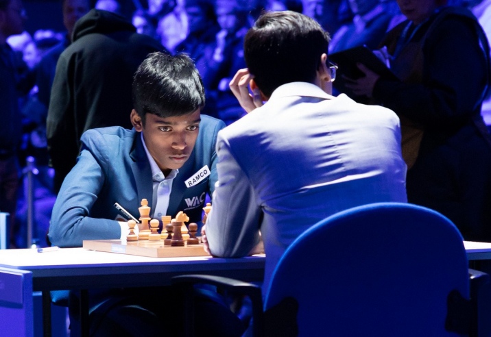 Tata Steel Chess R5: Abdusattorov defeats Carlsen, takes the lead