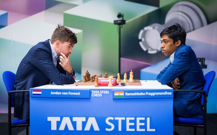 Tata Steel Masters: Abdusattorov survives scare, Giri moves up to second  place