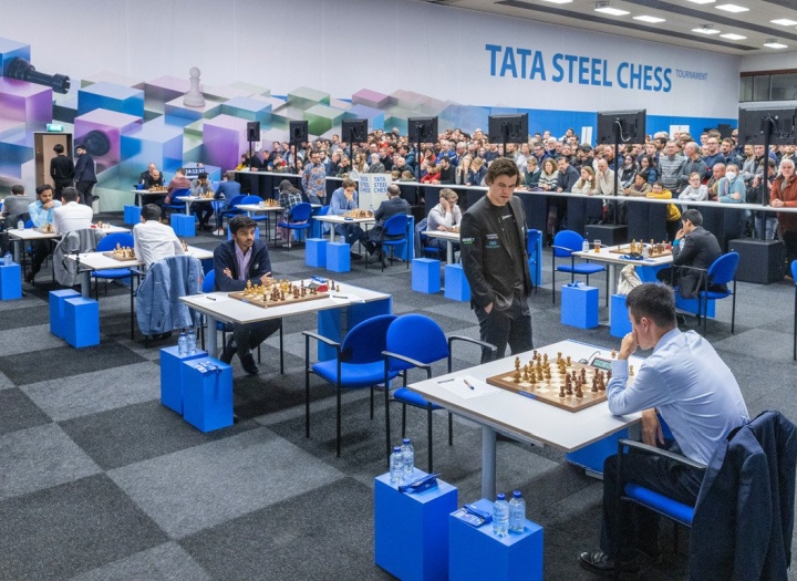 Fabiano Caruana Wins Tata Steel Chess Tournament with 1 Round to Go