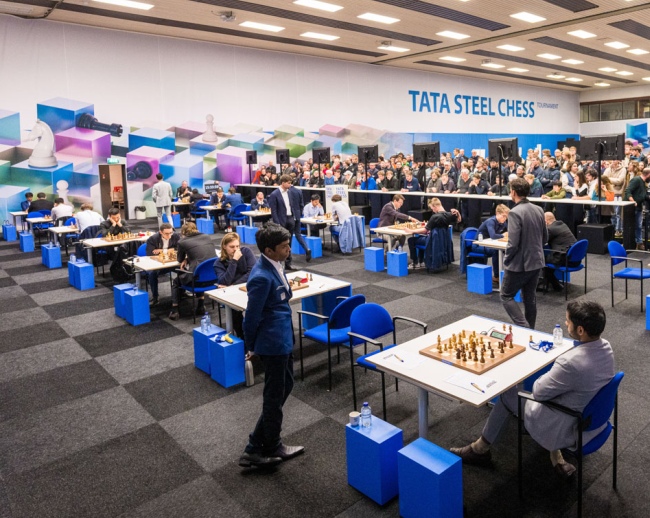 Tata Steel Masters: Abdusattorov leads going into second rest day