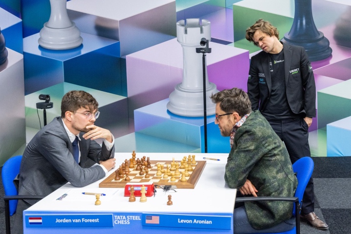 IT'S OVER!!! - Nodirbek Abdusattorov vs Jorden van Foreest - Tata Steel  Masters 2023 Last Round 