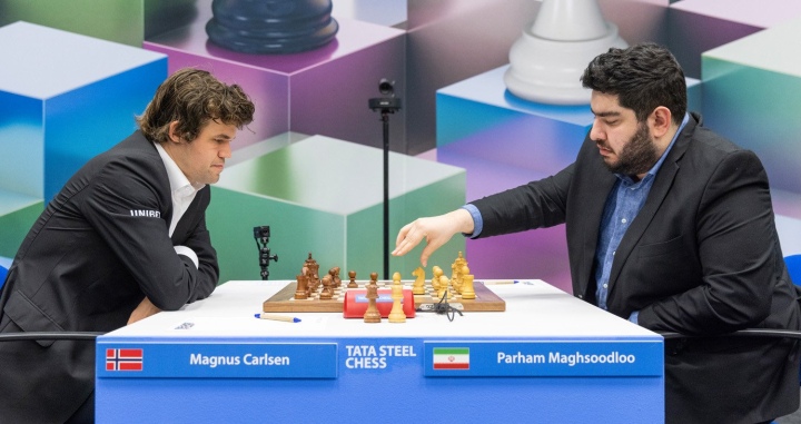 Tata Steel Chess R1: Ding and Abdusattorov score with black