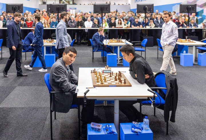 Standings Results Tata Steel Masters 2023 (Round 9) with Carlsen